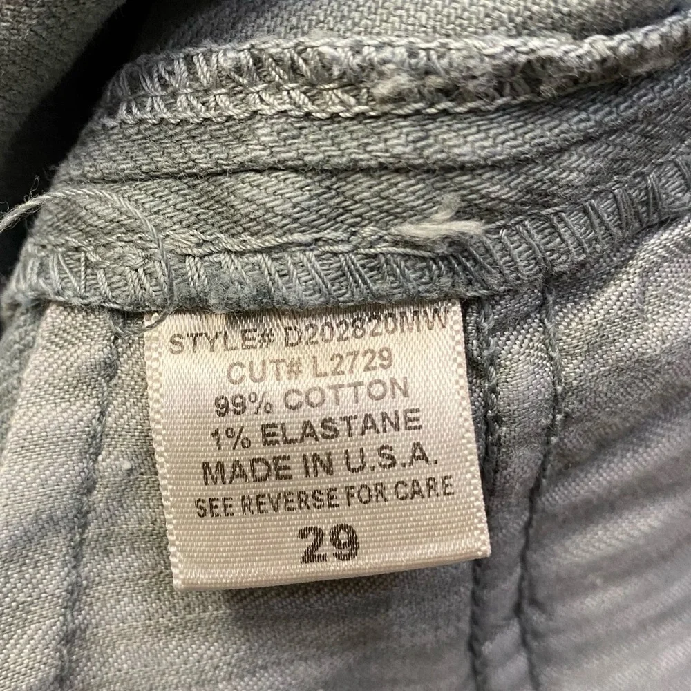 Car Mar Carmar Women’s Jeans Size 29 Ombré Straight Skinny Zip Ankle Low Rise